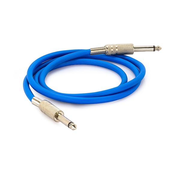 Encontraproduto.com.br - Cabo P10 para P10 Mono - Azul 25 Metros