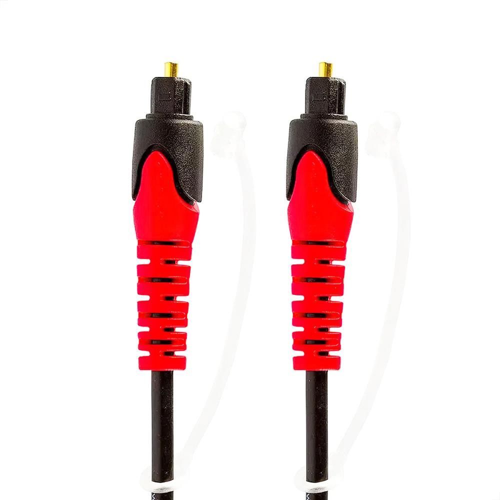 Encontraproduto.com.br - Cabos óptico Toslink, 30 Metros - Cirilo Cabos - Kit Com 5