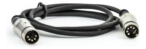 Encontraproduto.com.br - Cabo MIDI Profissional Pontas Metálicas 90/180 - 2 Metros