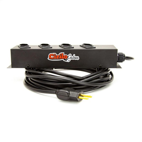Encontraproduto.com.br - Extensão Cabo Pp 3x1,00 De 4 Tomadas 20a - 15 Metros