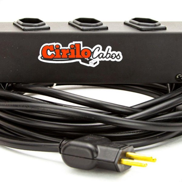 Encontraproduto.com.br - Extensão Cabo Pp 3x1,00 De 4 Tomadas 20a - 15 Metros