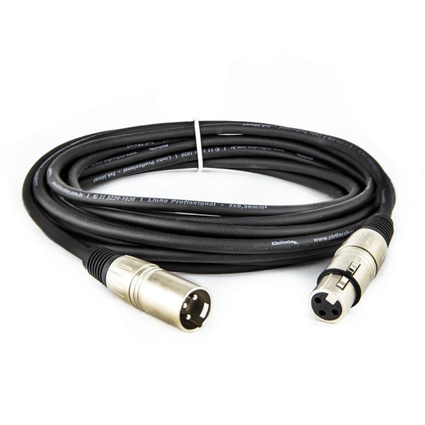 Cabo Xlr Macho X Xlr Balanceado Profissional - 40 Metros