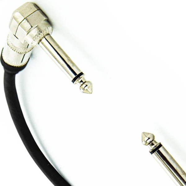 Encontraproduto.com.br - Cabo Adaptador P10 90º X P10 90º Mono - 1,5 Metro