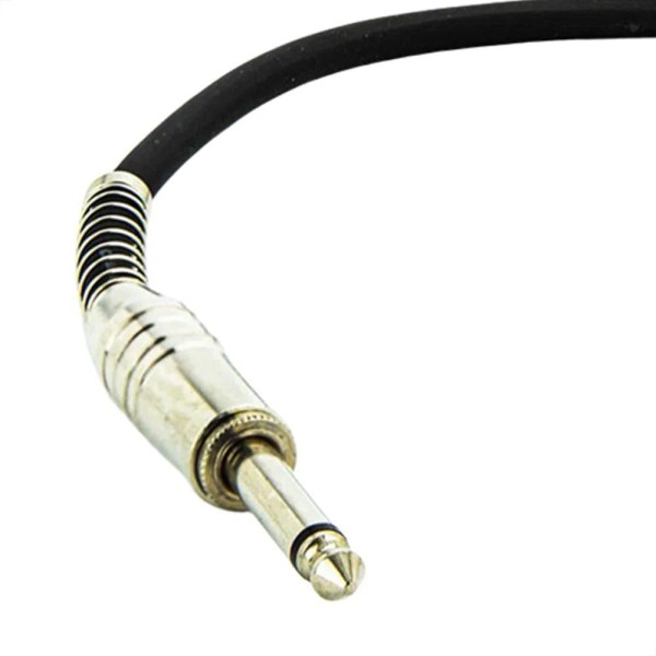 Encontraproduto.com.br - Cabo Adaptador P10 90° Mono - para 1 P10 180° Mono - 35 Metros