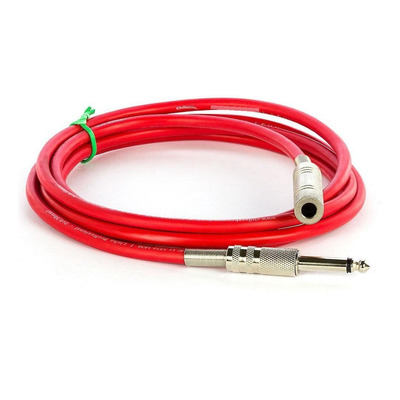 Encontraproduto.com.br - Extensão P10 Mono, Vermelho, 10 Mt - Cirilo Cabos