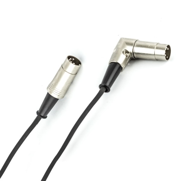 Encontraproduto.com.br - Cabo MIDI Profissional Pontas Metálicas 90/180 - 1,5 Metro