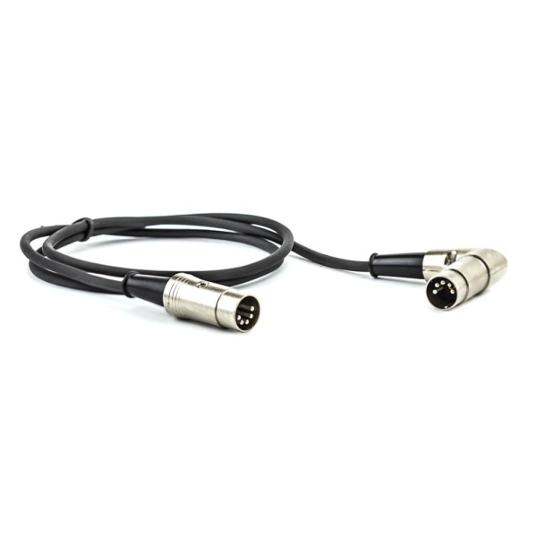 Encontraproduto.com.br - Cabo MIDI Profissional Pontas Metálicas 90/180 - 8 Metros
