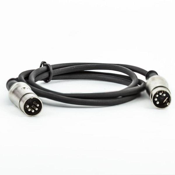 Encontraproduto.com.br - Cabo MIDI Profissional Pontas Metalica - 80 cm