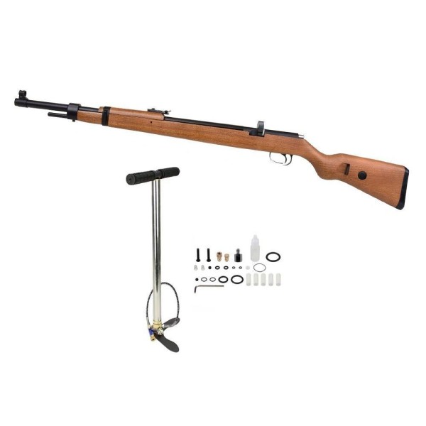 Carabina Pressão Pcp Mauser K98 4.5 12 Tiros Diana Bomba