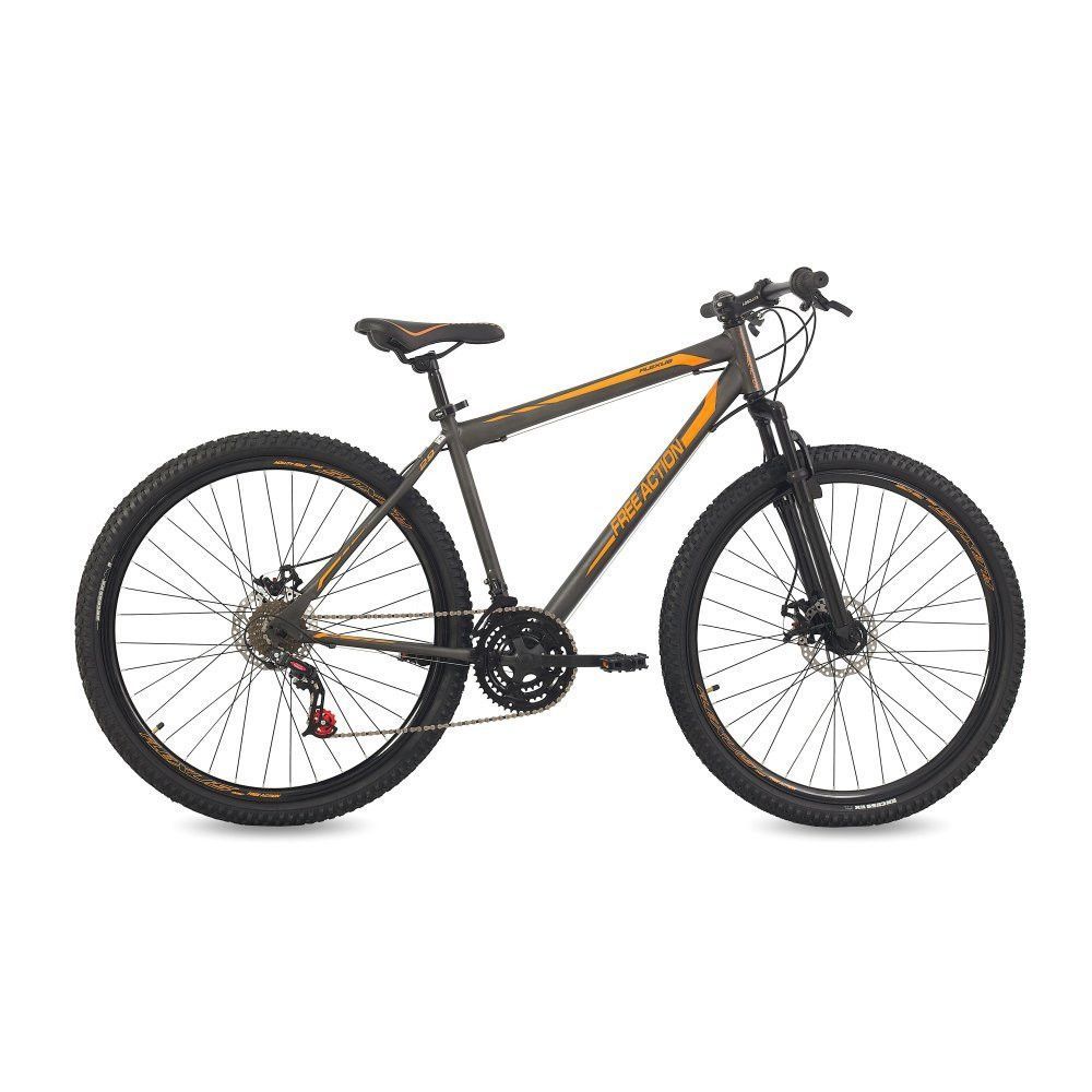 Encontraproduto.com.br - Bicicleta Free Action Flexus C/ Suspensão 2.0 Aro 29 Grafite