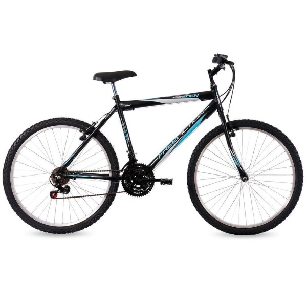 Bicicleta Free Action Aro 24 18V Eden V-Brake  Grafite
