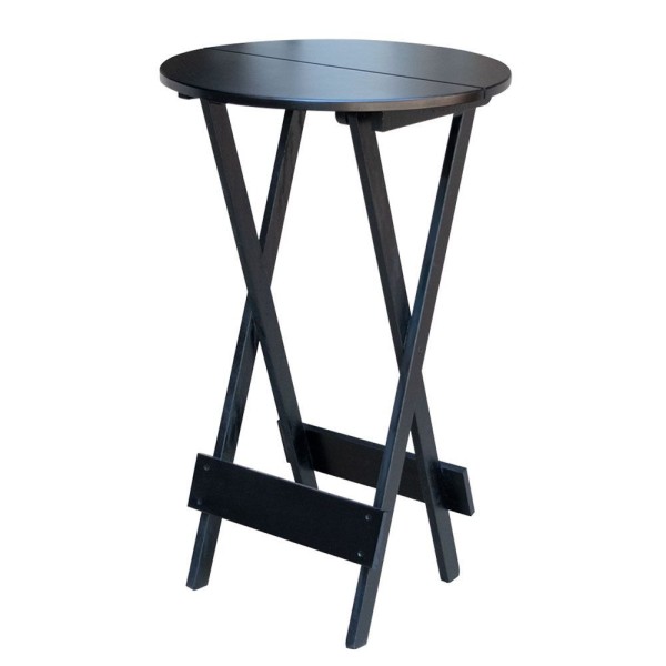 Encontraproduto.com.br - Kit 3 Jogos De Mesa Bistrô De Madeira Dobrável Com 3 Banquetas - Preto