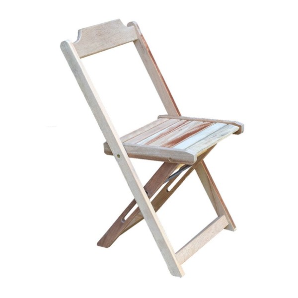 Encontraproduto.com.br - Kit 5 Conjuntos De Mesa Dobravel Com 6 Cadeiras De Madeira 120X70 Para Restaurante E Bar- Sem Pintur