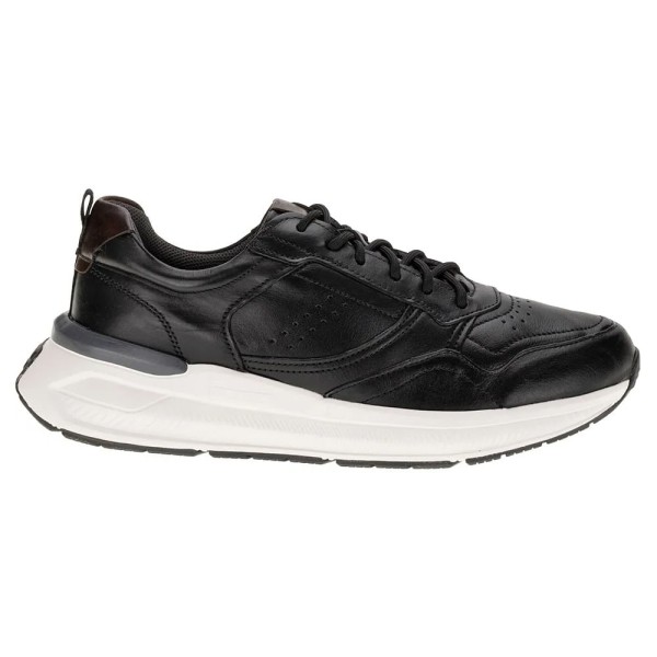 Encontraproduto.com.br - Sapatênis Casual Democrata Brad Preto Masculino