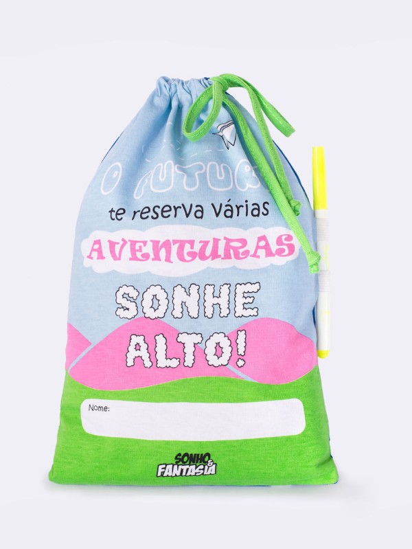 Encontraproduto.com.br - Pijama Manga Curta Infantil Mini Chef - Acompanha Canetinha Acrilex e Saquinho de Malha