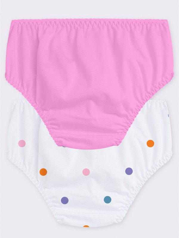 Encontraproduto.com.br - Kit com 2 Calcinhas Turma da Bia Veggi Rosa