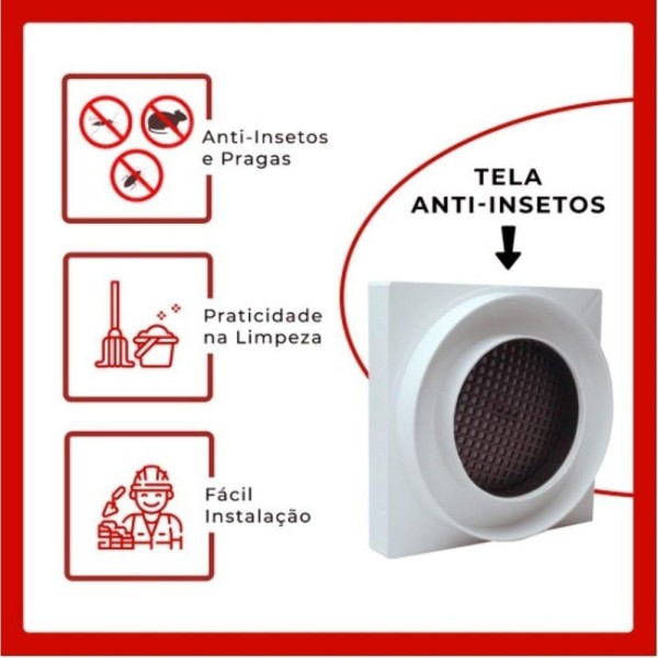 Encontraproduto.com.br - Ralo 10x10 Oculto Com Plástico Abs Para Piso E Porcelanato Cor:branco