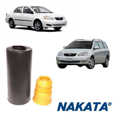 Kit Batente Coifa Amortecedor Corolla 2003 a 2008 Traseiro NK0811