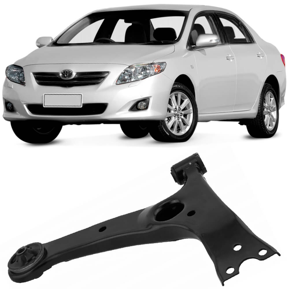 Encontraproduto.com.br - Bandeja Balança Toyota Corolla 2002 a 2019 Dianteiro Passageiro Com Bucha NBJ7002D Nakata