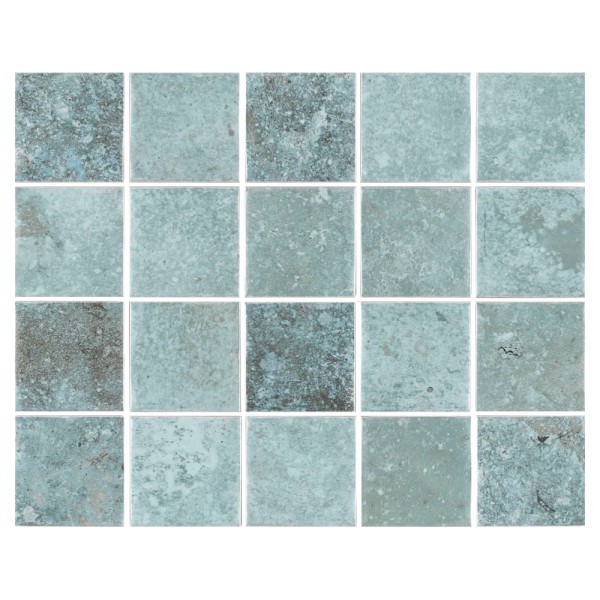 Pastilha Cerâmica Java Mar Mesh Mar Mesh 7,5X7,5cm placa 39X31cm Br