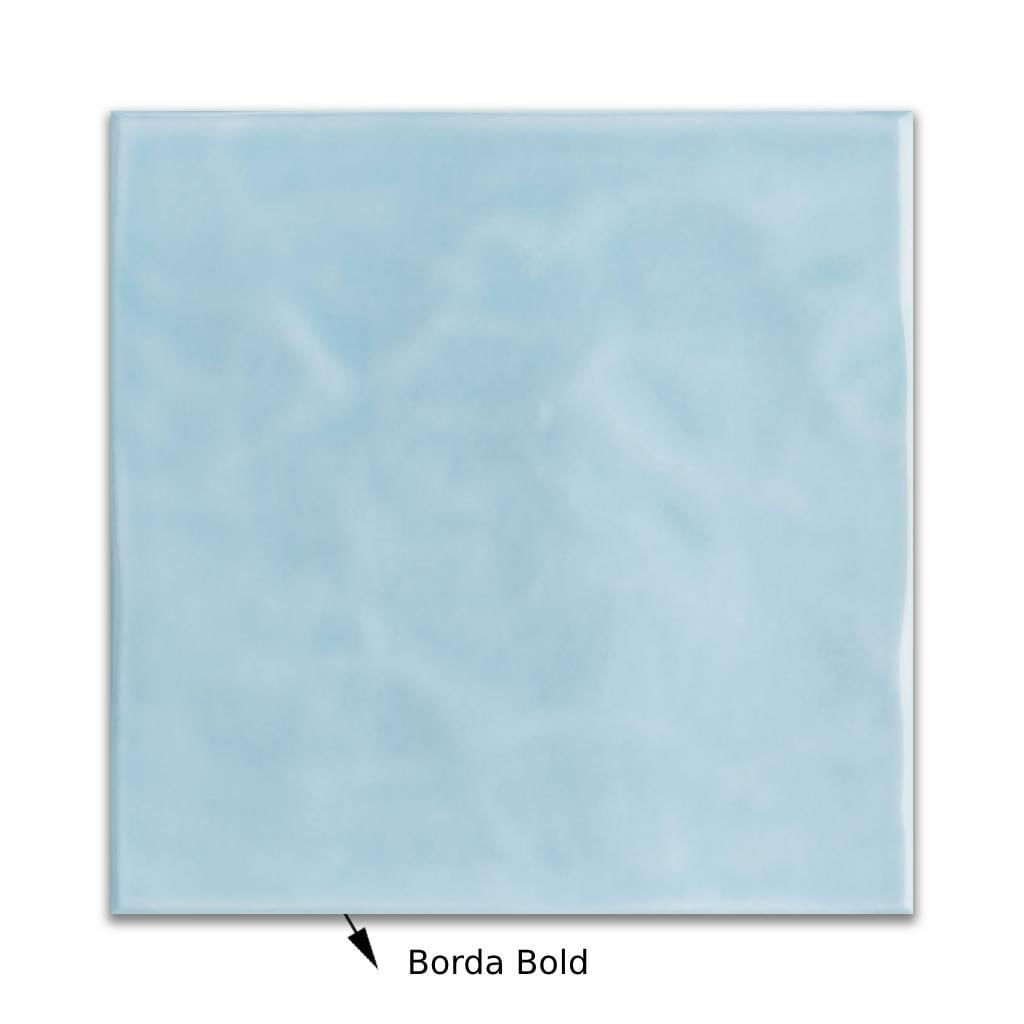 Encontraproduto.com.br - Revestimento para Piscina Eliane Azul Céu Onda Comp: 20 cm. X Larg: 20 cm.
