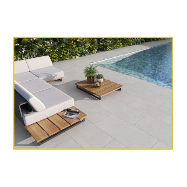 Encontraproduto.com.br - Porcelanato Caliza Cinza Externo 60x120cm Retificado Caixa 1,44m² Eliane