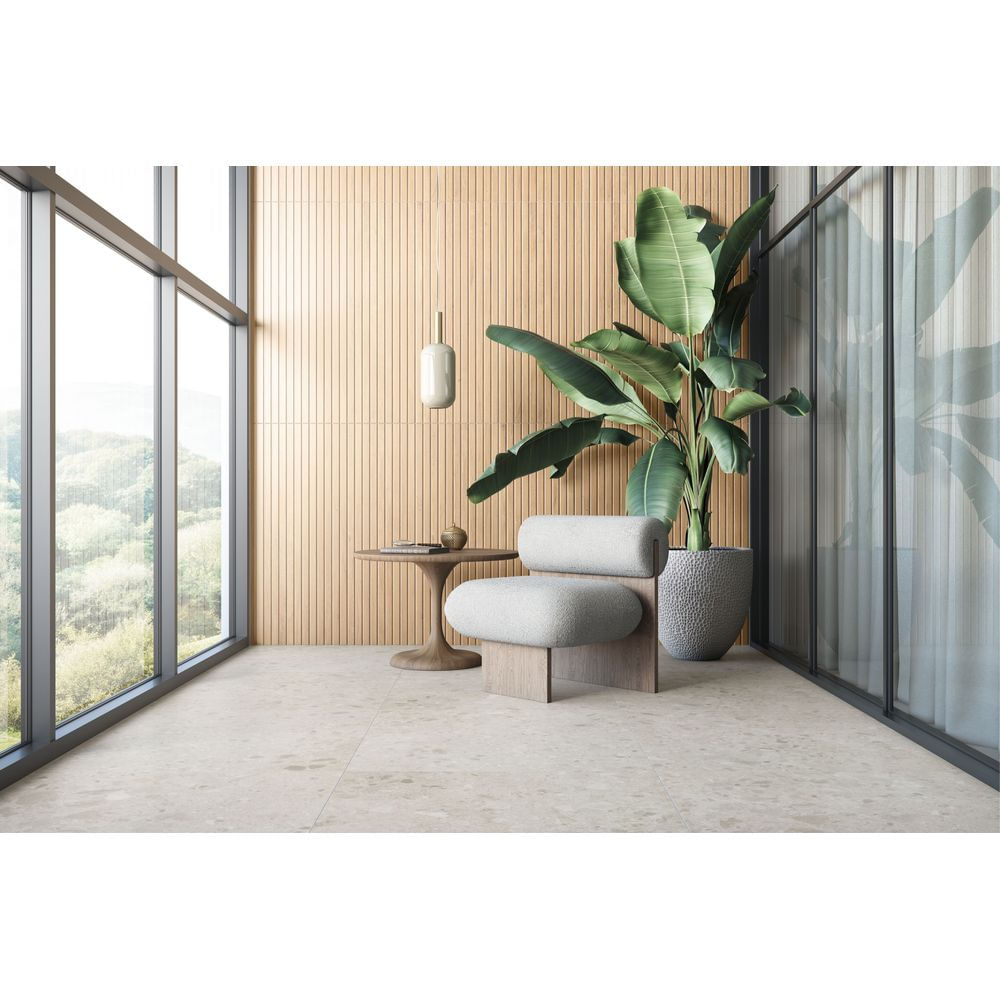 Encontraproduto.com.br - Revestimento Ibirapuera Camel Matte 30X90 cm  Caixa com 1,62 m²  Retificado Decortiles