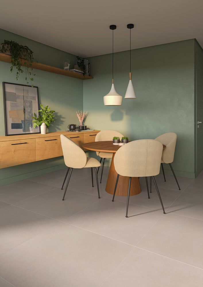 Encontraproduto.com.br - Porcelanato Munari Branco Retificado Acetinado 60x60 Eliane