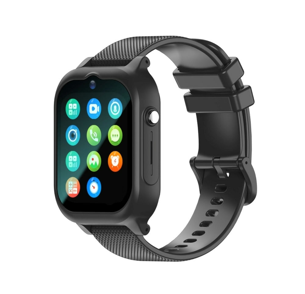 Encontraproduto.com.br - Smartwatch Infantil Smartch Asr3603c à Prova Dágua Preto
