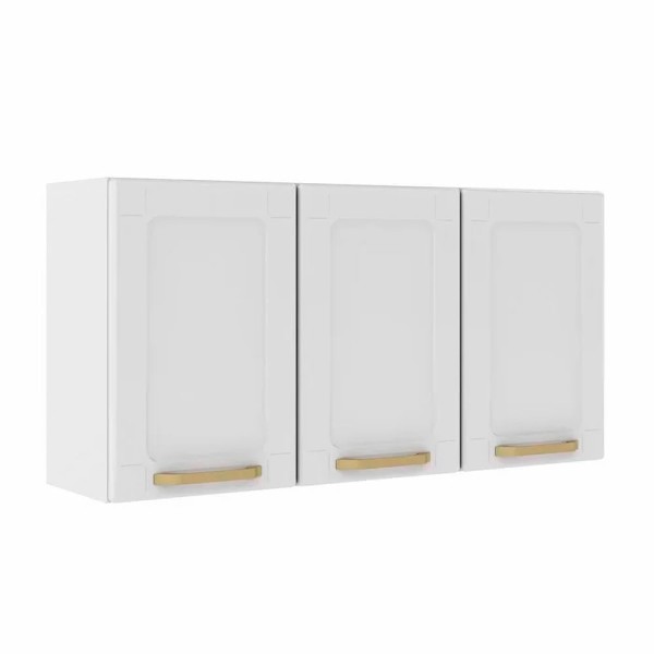 Encontraproduto.com.br - Armário Aéreo com 3 Portas Bertolini Colors Branco