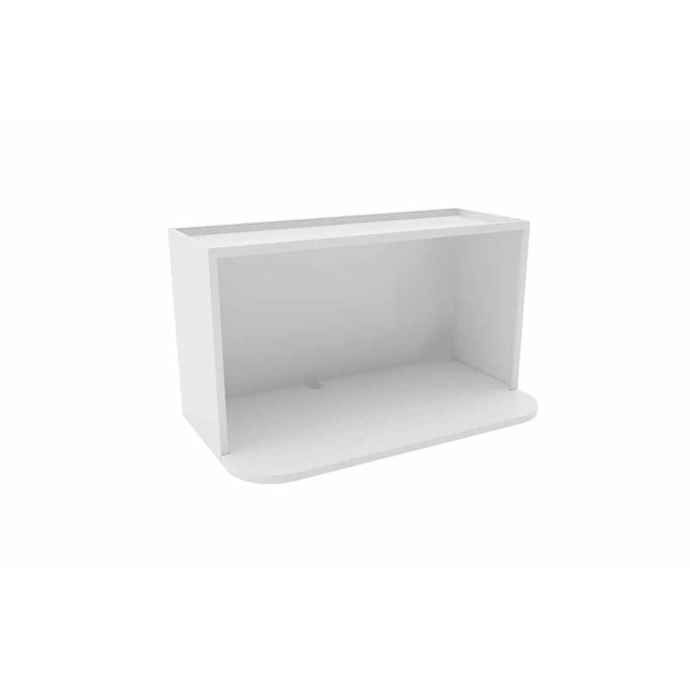 Nicho para Cozinha p/ Microondas 80cm Branco - Bertolini