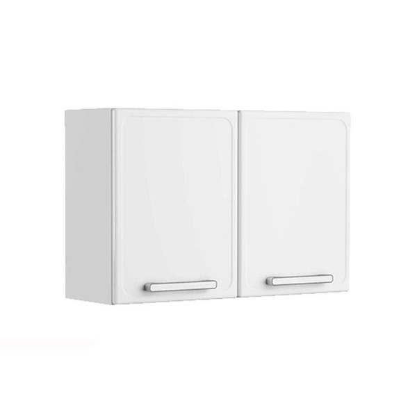Armário Aéreo Cozinha Modulado Gourmet 7005 2 Portas Branco - Bertolini
