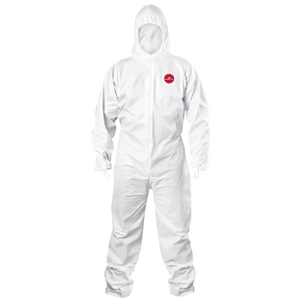 Encontraproduto.com.br - Macacão Segurança M Branco CA39707 STEELFLEX