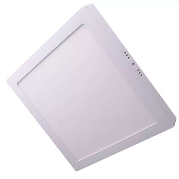 Encontraproduto.com.br - Kit 10 Painel Plafon Led 18w Quadrado Sobrepor Branco Frio