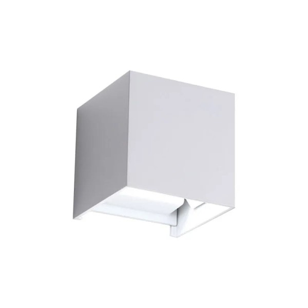 Encontraproduto.com.br - Luminaria Arandela Led Facho Duplo 3w 3000k Branco Externo