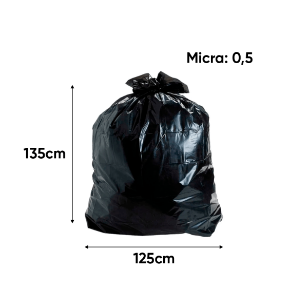 Encontraproduto.com.br - Saco Para Lixo 300L Pesado Com 100 Un - Induplast
