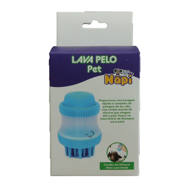 Encontraproduto.com.br - Escova Lava Pelos Rosa Napi