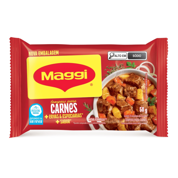 Encontraproduto.com.br - Tempero Maggi Tempero & Sabor Para Carnes 50g