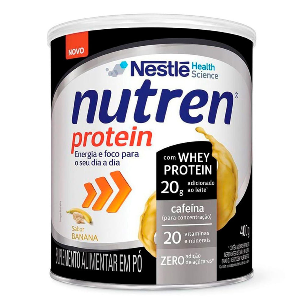 Suplemento Alimentar Nutren Protein Banana 400g