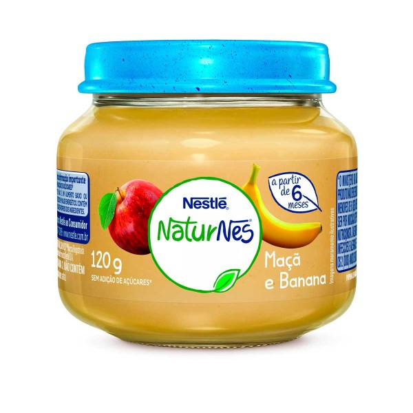 Encontraproduto.com.br - Alimento Infantil Nestlé Maçã E Banana 120g