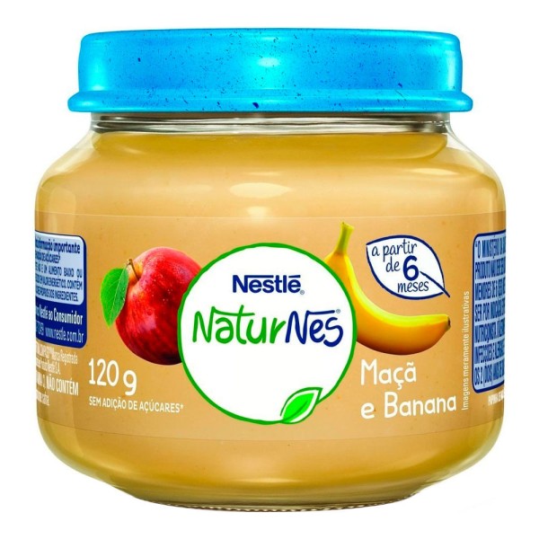 Encontraproduto.com.br - Alimento Infantil Nestlé Maçã E Banana 120g
