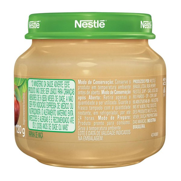 Encontraproduto.com.br - Alimento Infantil Nestlé Maçã 120g