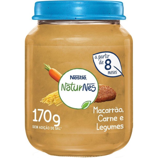 Encontraproduto.com.br - Alimento Infantil Nestlé Carne Legumes E Maçã 170g