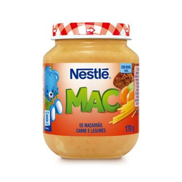 Encontraproduto.com.br - Alimento Infantil Nestlé Carne Legumes E Maçã 170g