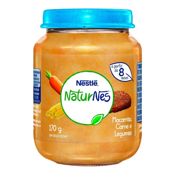 Encontraproduto.com.br - Alimento Infantil Nestlé Carne Legumes E Maçã 170g