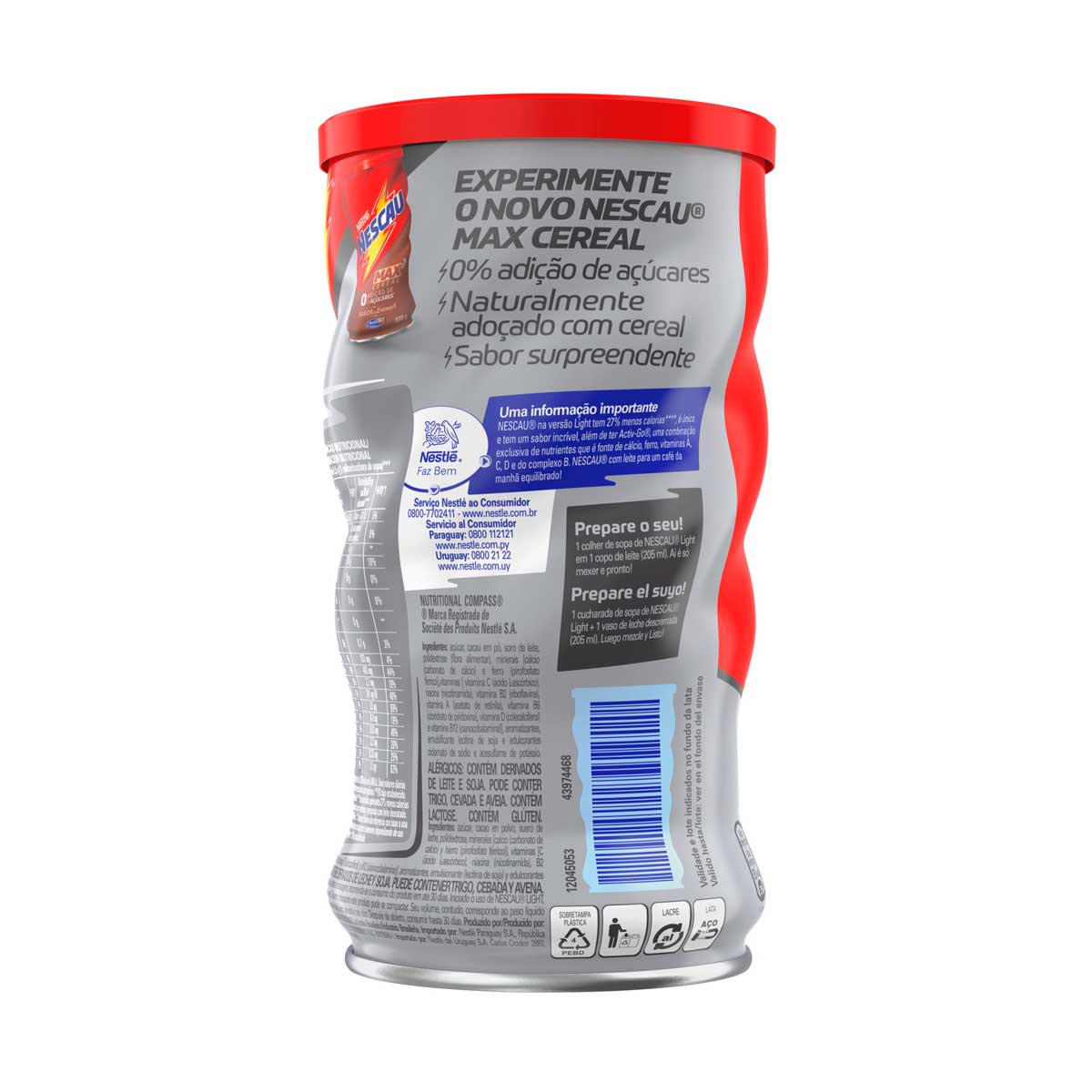 Encontraproduto.com.br - Achocolatado Nescau Light 400g
