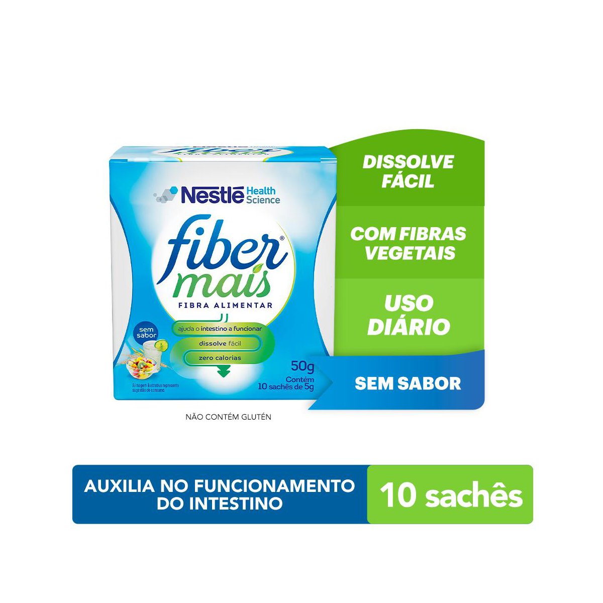 Regulador intestinal fibermais 50g - Nestlé