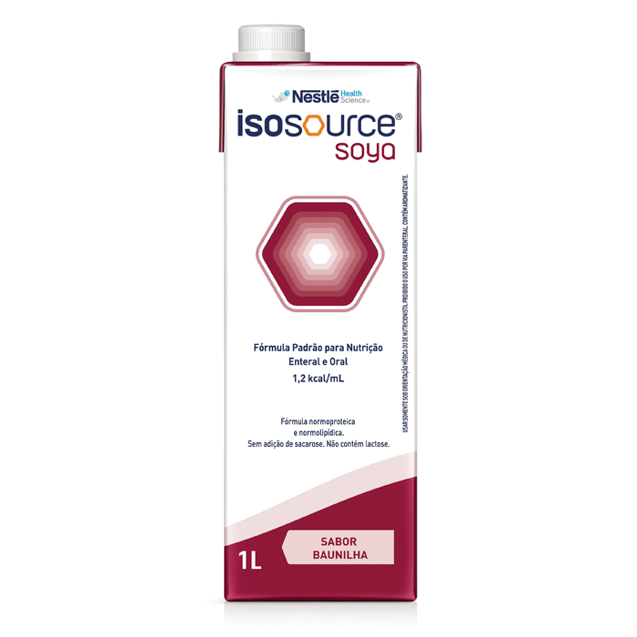 Encontraproduto.com.br - Complemento Alimentar Isosource Soya Sabor Baunilha 1000ml