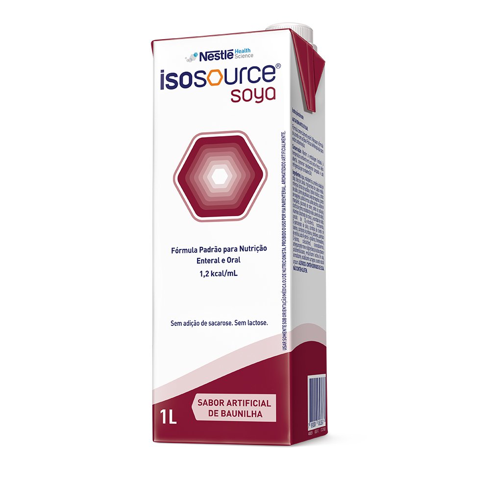 Encontraproduto.com.br - Complemento Alimentar Isosource Soya Sabor Baunilha 1000ml