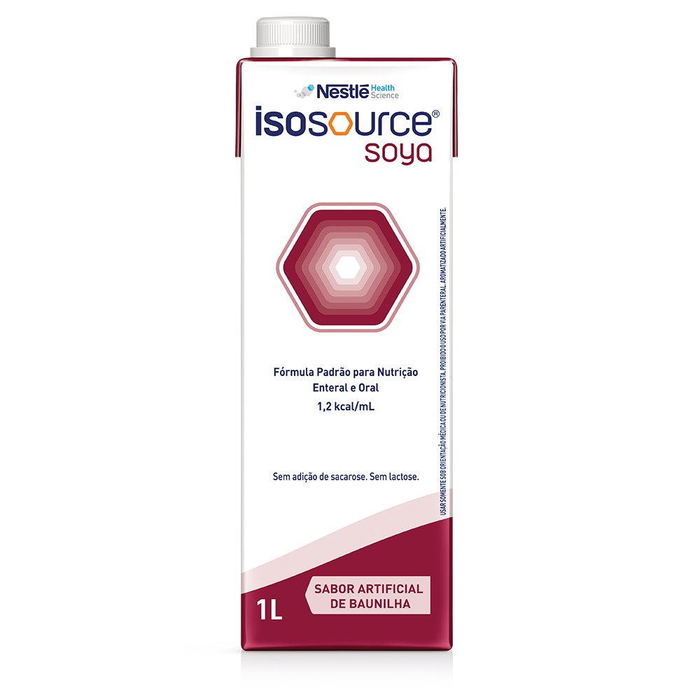 Encontraproduto.com.br - Complemento Alimentar Isosource Soya Sabor Baunilha 1000ml